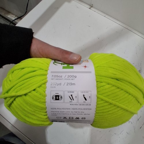 LIONBRAND COVER STORY POSH TWIST YARN - 200 G - GLOW WORM image 4