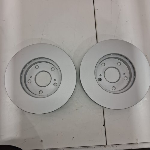 2PK FRONT BRAKE GEOMET COATING ROTORS FOR VARIOUS HONDA/ACURA MODELS - (MODEL: ‎ G1668) image 3