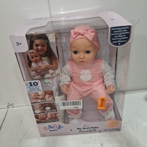 BABY BORN MY REAL BABY ANNABELL DOLL image 2