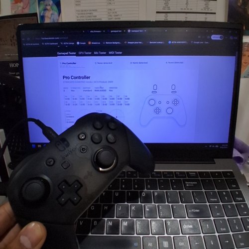 NINTENDO SWITCH PRO CONTROLLER image 2