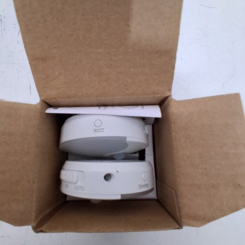 2PK MOTION SENSOR AUTOMATIC ON/OFF RECHARGEABLE NIGHT LIGHT - WHITE image 2