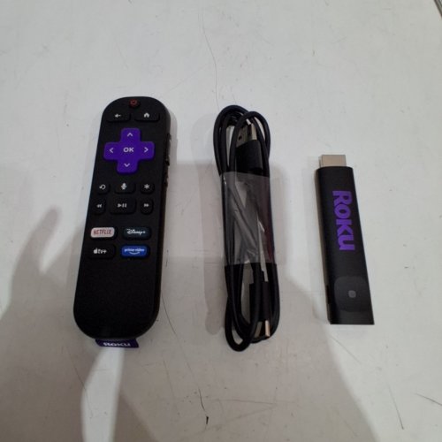 ROKU STREAMING STICK HD STREAMING MEDIA PLAYER - BLACK (MODEL: 3840X) image 3
