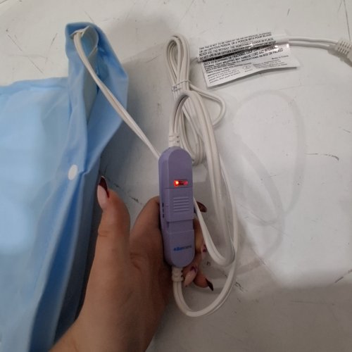 BONCARE STAY-ON HEATING PAD - 12" X 15" - SKY BLUE image 2