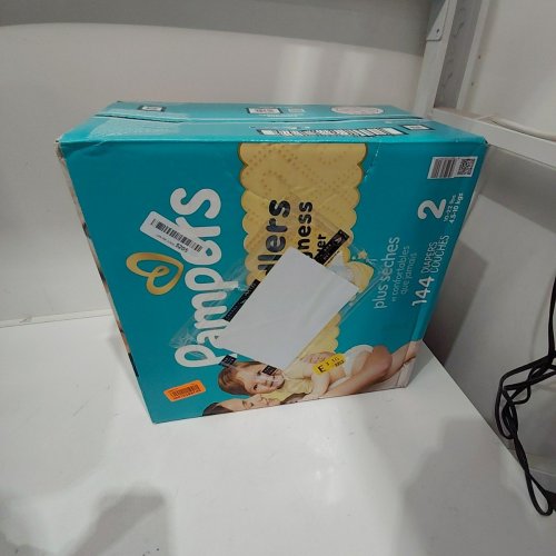144PK PAMPERS SWADDLERS DISPOSABLE DIAPERS - SIZE 2 (10LBS -22LBS) image 2