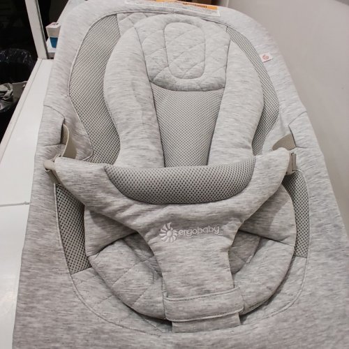 ERGOBABY EVOLVE 3-IN-1 ADJUSTABLE BOUNCER FOR NEWBORNS TO TODDLERS UP TO 20 LBS - LIGHT GREY (MODEL: EVLBNCLTGRYNA) image 3