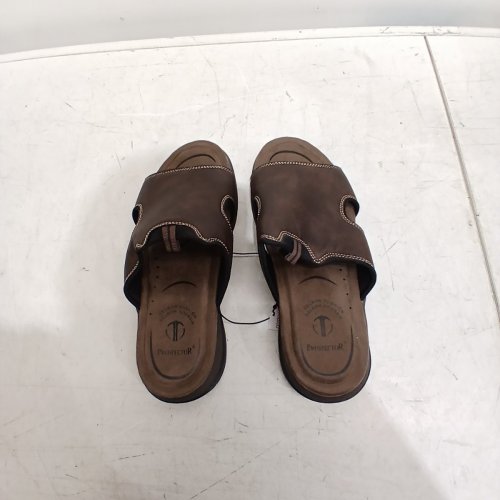 MEN'S PROSPECTOR AUSTIN 2.0 SLIDE SANDAL - SIZE 12 - BROWN/BLACK (STYLE: 1982232) image 2