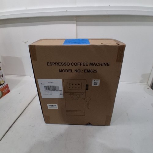 20 BAR PROFESSIONAL ESPRESSO MAKER WITH TOUCH CONTROL - 57.5OZ - SILVER (MODEL: EM625) image 2