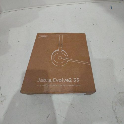 JABRA EVOLVE2 55 STEREO WIRELESS/BLUETOOTH HEADSET, WORKS WITH ALEXA - BLACK - (MODEL: HSC170W) image 4