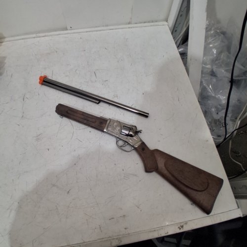 PARRIS TOYS TOY GUN DUCK RIFLE FOR KIDS - 12 SHOT - BROWN (MODEL: 4732B.) image 5