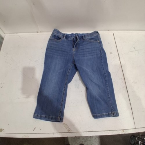 WOMEN'S NATURAL REFLECTIONS CAMPSIDE SKIMMER CAPPRIE ULTRA STRETCH PANTS - SIZE 8 - DARK WASH (STYLE : 101430287) image 2