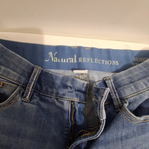 WOMEN'S NATURAL REFLECTIONS CAMPSIDE SKIMMER CAPPRIE ULTRA STRETCH PANTS - SIZE 8 - DARK WASH (STYLE : 101430287) image 3