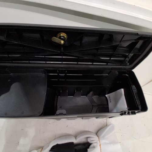 TRUCK BED STORAGE BOX WITH SWINGING HINGE LOCK WITH KEY - FOR FORD F150 2015 TO 2021 MODELS RIGHT SIDE - BLACK (MODEL: ZP20220406S02) image 4