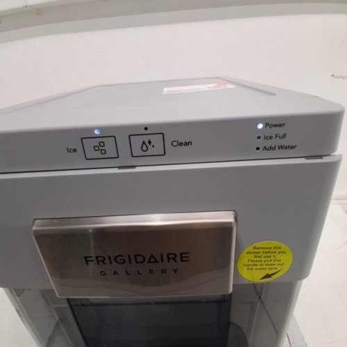 FRIGIDAIRE GALLERY COUNTERTOP CRUNCHY CHEWABLE NUGGET ICE MAKER WITH STAINLESS STEEL TRIM & AUTO SELF-CLEANING FUNCTION - 33 LBS - GREY - (MODEL: EFIC220-GREY-6COM) image 2