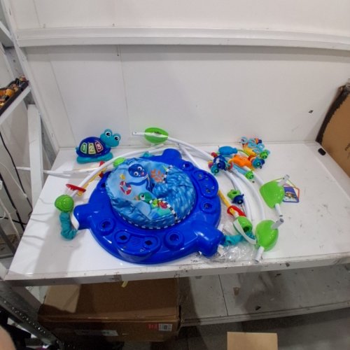BABY EINSTEIN NEPTUNE'S OCEAN DISCOVERY ACTIVITY CENTER BABY JUMPER - 25LB MAX - MULTICOLOUR (MODEL:10455 ) image 3