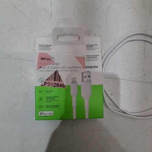 BELKIN BOOSTCHARGE POWER CABLE - LIGHTNING TO USB-A - 3.3FT - WHITE image 3