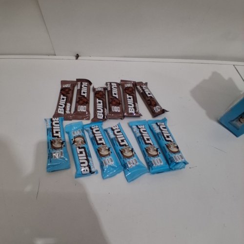 12PK BUILT PUFF GLUTEN FREE PROTEIN BARS - 17G OF PROTEIN EACH - BROWNIE BATTER/COCONUT image 3