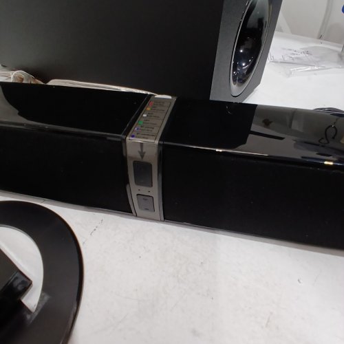 2-IN-1 MZEIBO BLUETOOTH SOUNDBAR WITH SUBWOOFER - DUAL OR SINGLE SOUND BAR - BLACK (MODEL: KY-2020E) image 3