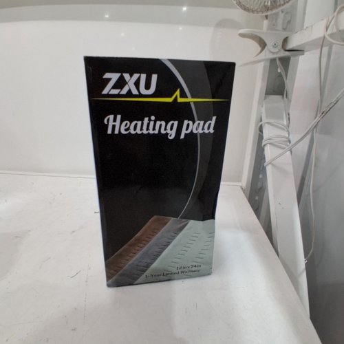 ZXU HEATING PAD FOR BACK PAIN AND CRAMPS RELIEF - 12"X24" - GREY image 3