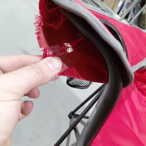 BPS OUTDOOR BASIC FOLDING CAMPING CHAIR WITH CARRY BAG - RED (MODEL: AC2466C-RD/3878331) image 4