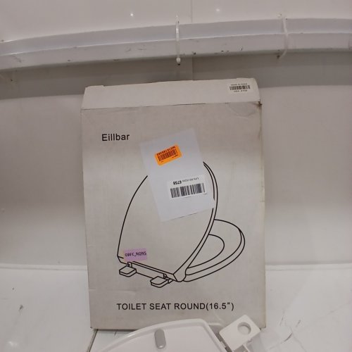 EILLBAR TOILET SEAT - ROUND 16.5" - WHITE image 2