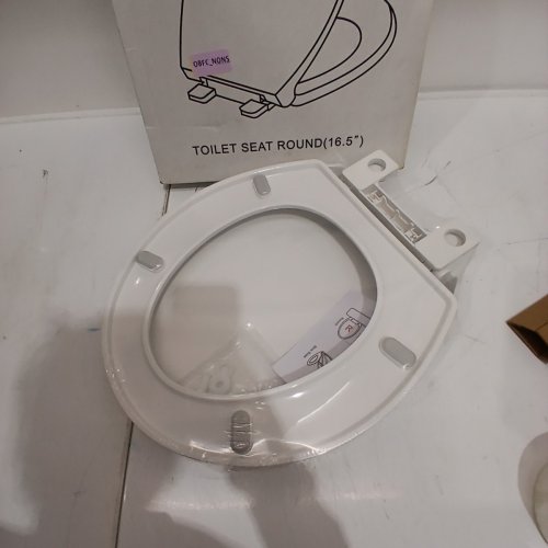 EILLBAR TOILET SEAT - ROUND 16.5" - WHITE image 3