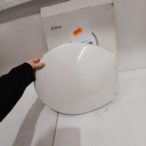 EILLBAR TOILET SEAT - ROUND 16.5" - WHITE image 4