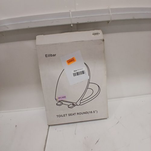 EILLBAR TOILET SEAT - ROUND 16.5" - WHITE image 5