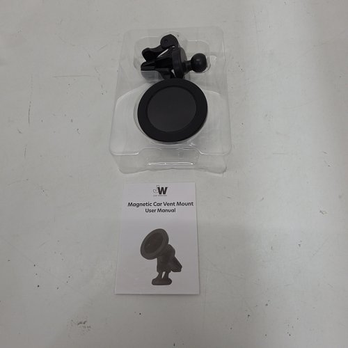 JUST WIRELESS MAGNET VENT CAR PHONE HOLDER - FOR MAGSAFE DEVICES - BLACK image 2