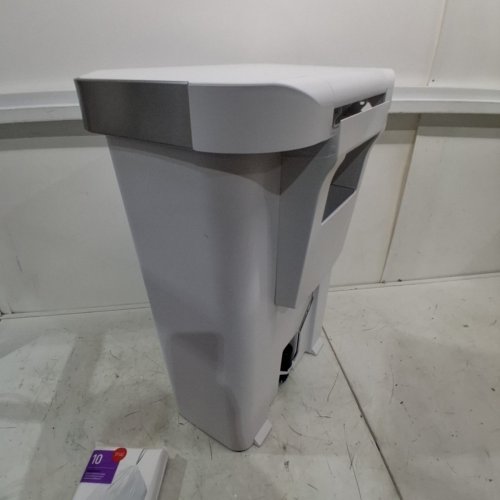 SIMPLEHUMAN RECTANGULAR KITCHEN STEP TRASH CAN WITH LINER POCKET - 45L - WHITE (MODEL: CW1387) image 3