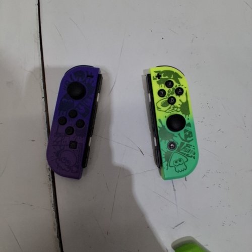 FIEHDUW JOY-CON J-CON PADS CONTROLLERS (L/R) FOR NINTENDO SWITCH SPLATOON 3 SPECIAL EDITION- image 3