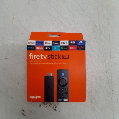 AMAZON FIRE TV STICK LITE WITH ALEXA VOICE REMOTE - BLACK image 2