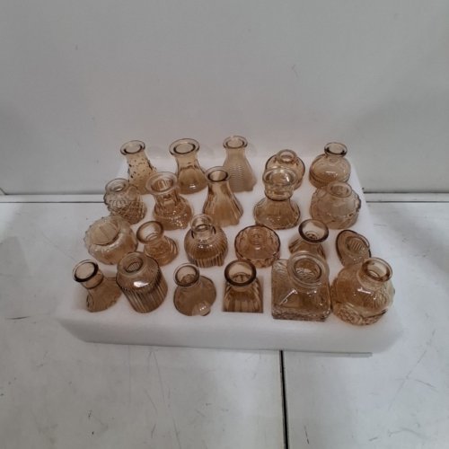 22PK BEAHOT BUD VASES FOR TABLE, DECORATIONS - GOLD image 3