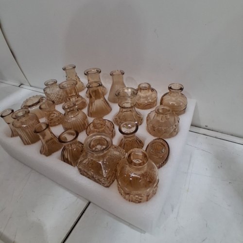 22PK BEAHOT BUD VASES FOR TABLE, DECORATIONS - GOLD image 4
