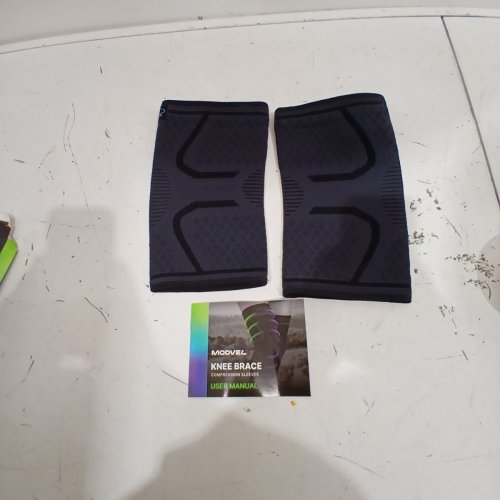 2PK MODVEL COMPRESSION KNEE BRACE SLEEVES - SMALL - BLACK (MODEL: MV-110-S-BLACK) image 3