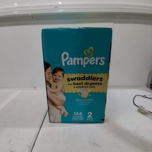 144PK PAMPERS SWADDLERS - SIZE 2 - MULTICOLOR image 3