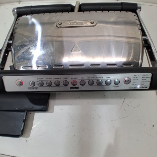 ALL CLAD COMPLETE THE SET ELECTRIC GRILL XL WITH AUTOSENSE TECHNOLOGY & COOKING INDICATOR - 5L - SILVER (MODEL: 8391S1) image 2