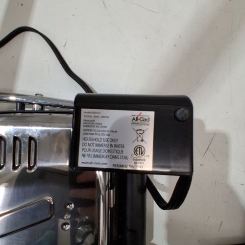 ALL CLAD COMPLETE THE SET ELECTRIC GRILL XL WITH AUTOSENSE TECHNOLOGY & COOKING INDICATOR - 5L - SILVER (MODEL: 8391S1) image 6
