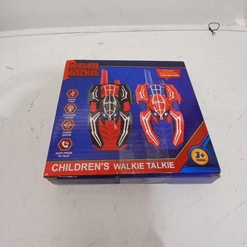 2PK CHILDREN'S SPIDER MAN WALKIE TALKIES - RED AND BLUE (MODEL: LY-040) image 4