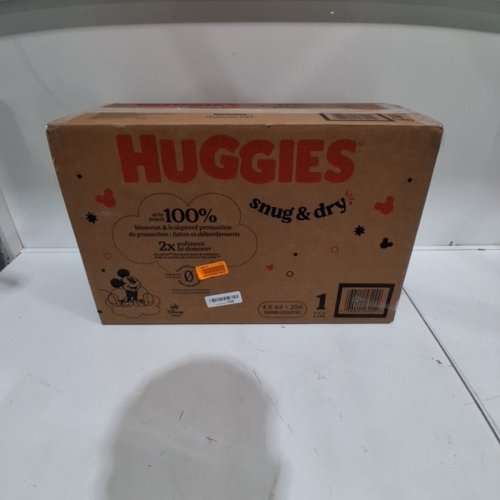 247PK HUGGIES SNUG AND DRY DIAPERS WITH TRIPLE LAYER PROTECTION - SIZE 1 - MICKEY MOUSE (STYLE: 5640902) image 4