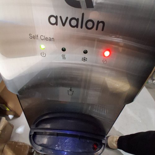 AVALON A3 3 TEMPERATURE BOTTOM LOADING SELF CLEANING ELECTRIC WATER COOLER - BLACK (MODEL: A3BLOZONEWTRCLR/A3BLK) image 2