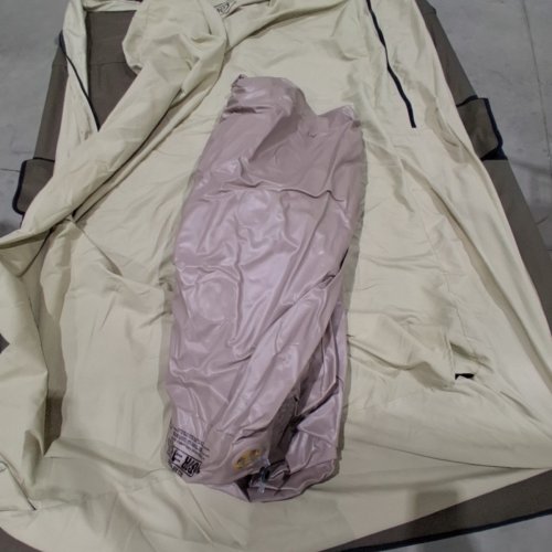 COLEMAN AIRBED COT WITH 2 SIDE FABRIC CUP HOLDERS - QUEEN - BEIGE (MODEL: ‎2000020270) image 4