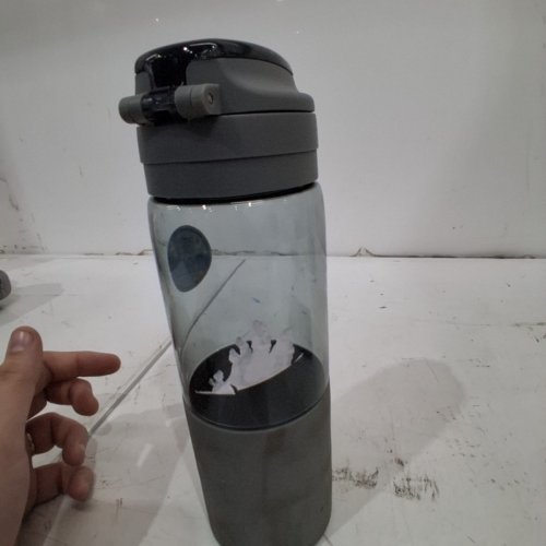 COOL GEAR WATER BOTTLE - 23OZ - GREY image 3