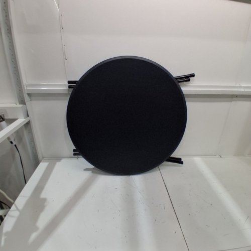 FLASH FURNITURE PLASTIC BAR HEIGHT FOLDING TABLE - 32" ROUND - 2.6FT - BLACK (MODEL: SN-R80-2 image 3