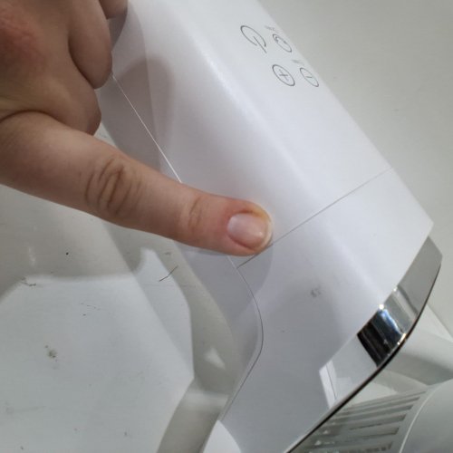AIRMATE 2-IN-1 TABLE & STAND AIR CIRCULATION FAN WITH REMOTE - 32 ADJUSTABLE WIND SPEEDS - WHITE (MODEL: FA20-RD239 / 2001157) image 4