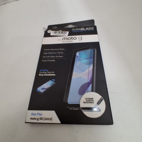 DURAGLASS TEMPERED GLASS SCREEN PROTECTOR FOR MOTO G 5G (2022/2023) (MODEL: 501042) image 2