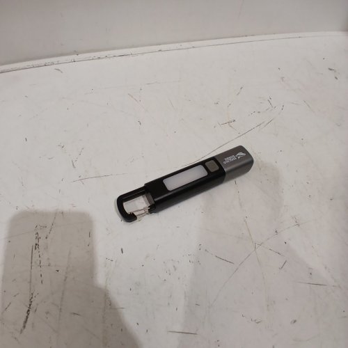 SMILING SHARK RECHARGEABLE 2-IN-1 WATERPROOF FLASHLIGHT WITH SIDE LIGHT & HOOK - BLACK / GREY (MODEL: G1) image 3