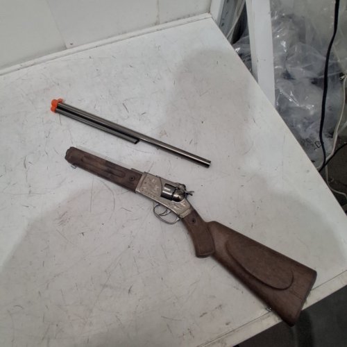 PARRIS TOYS TOY GUN DUCK RIFLE FOR KIDS - 12 SHOT - BROWN (MODEL: 4732B.) image 5