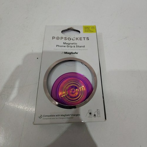POPSOCKETS MAGNETIC POPGRIP AND STAND FOR MAGSAFE WITH ADAPTER - RIPPLE IRIDESCENT AVIATION image 2