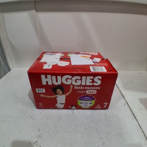 70PK HUGGIES LITTLE MOVERS HUGGFIT 360°- SIZE 7 image 2