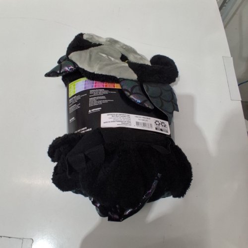 TODDLER ONE PIECE DARKNESS DRAGON COSTUME - 2T - BLACK image 3